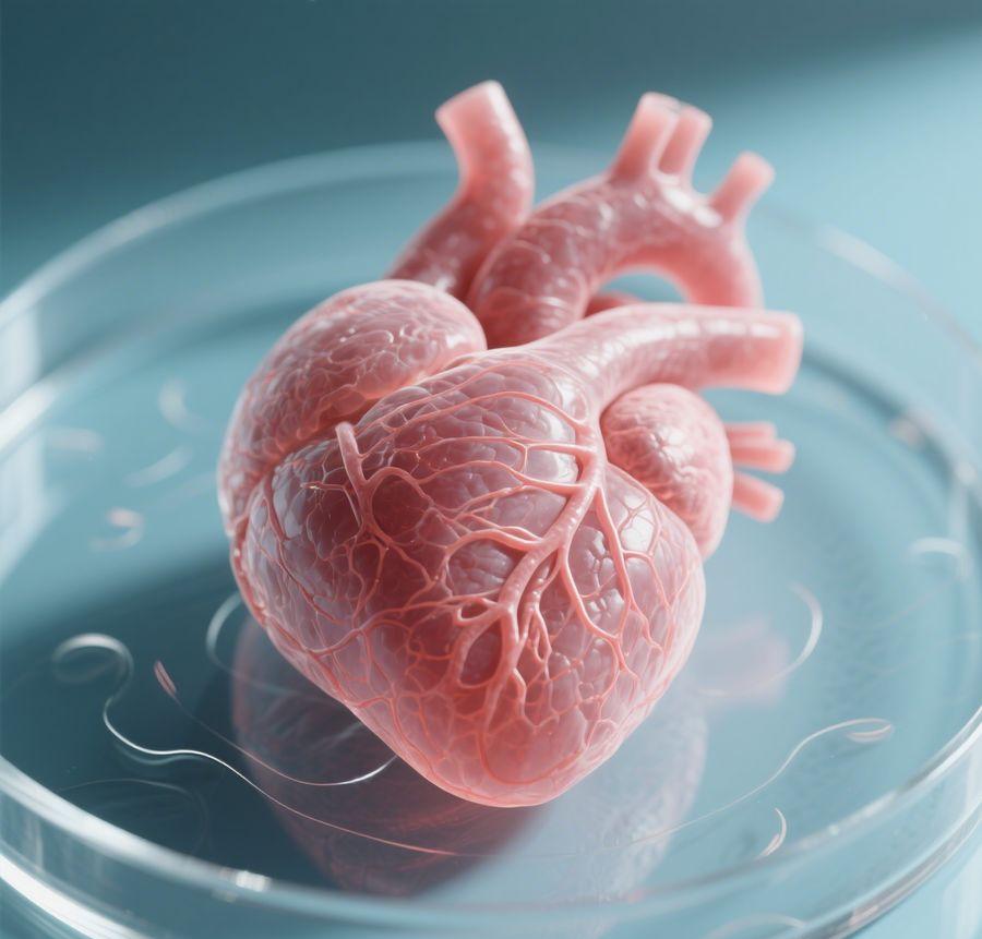 Cardiac structure diagram (Creative Biolabs Original)