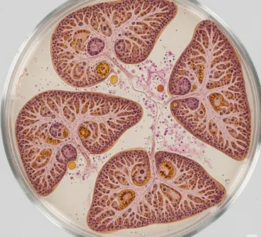 Gastric organoids schematic diagram (Creative Biolabs Original)
