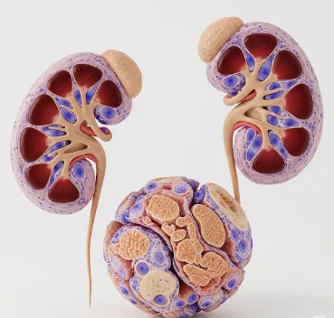 Kidney organoids schematic diagram (Creative Biolabs Original)