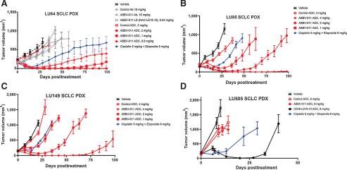 Development and Evaluation of Calicheamicin-Based ABBV-011 ADCs for Small Cell Lung Cancer