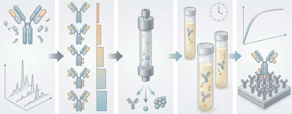 Integrated workflow for ADC biochemical analysis