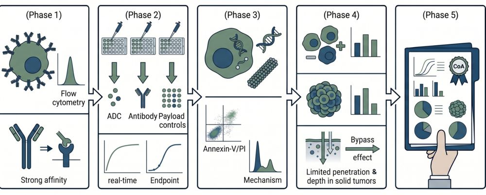 Integrated workflow for ADC Fc cytotoxicity evaluation