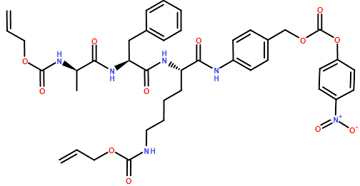 Aloc-D-Ala-Phe-Lys(Aloc)-PAB-PNP
