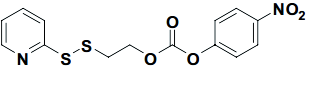 4-Nitrophenyl 2-(pyridin-2-yldisulfanyl)ethyl carbonate