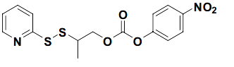 4-Nitrophenyl 2-(pyridin-2-yldisulfanyl)propyl carbonate