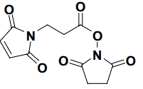 3-(Maleimido)propionic acid N-hydroxysuccinimide ester