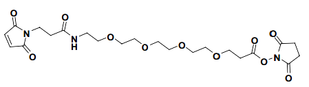 Mal-amido-PEG4-NHS