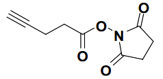 4-pentynoic acid succinimidyl ester
