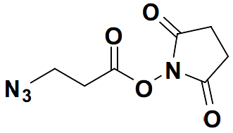 3-azidopropanoate-N-hydroxysuccinimide ester
