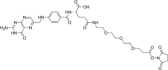 Folate PEG3 NHS ester