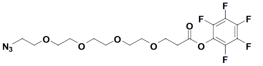perfluorophenyl 1-azido-3,6,9,12-tetraoxapentadecan-15-oate