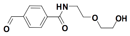 4-formyl-N-(2-(2-hydroxyethoxy)ethyl)benzamide