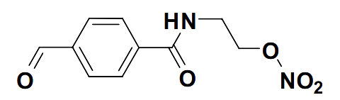 2-(4-formylbenzamido)ethyl nitrate