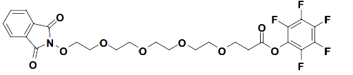perfluorophenyl 1-(1,3-dioxoisoindolin-2-yloxy)-3,6,9,12-tetraoxapentadecan-15-oate