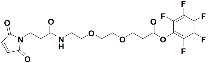 Mal-NH-PEGn-CH2CH2COOPFP Ester
