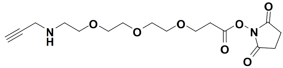 2,5-dioxopyrrolidin-1-yl 7,10,13-trioxa-4-azahexadec-1-yn-16-oate