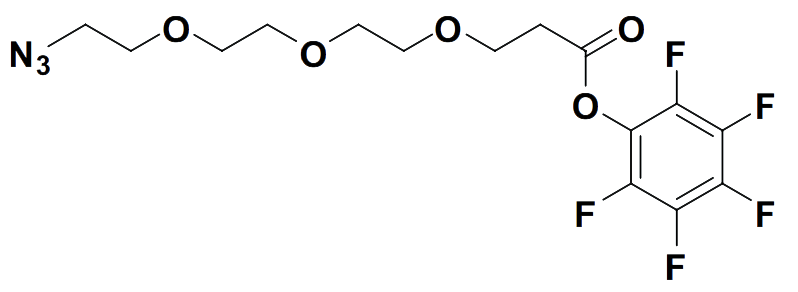 perfluorophenyl 3-(2-(2-(2-azidoethoxy)ethoxy)ethoxy)propanoate
