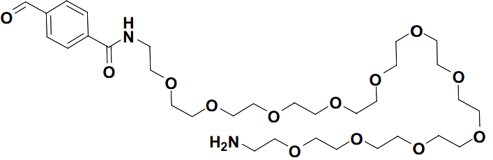 N-(35-amino-3,6,9,12,15,18,21,24,27,30,33-undecaoxapentatriacontyl)-4-formylbenzamide
