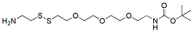 Amino-ethyl-SS-PEG3-NHBoc