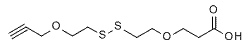 Propargyl-PEG1-SS-PEG1-acid
