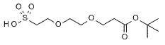 Sulfonic acid-PEG2-t-Butoxycarbonyl