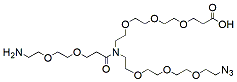 N-(N3-PEG3)-N-(PEG2-amine)-PEG3-acid
