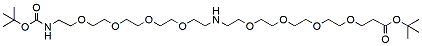 N-(Boc-PEG4)-NH-PEG4-t-butyl ester