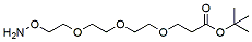 Aminooxy-PEG3-t-butyl ester