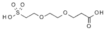 Carboxy-PEG-sulfonic acid (PEG1-PEGn)