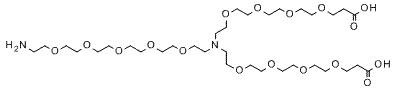 N-(Amino-PEG5)-N-bis(PEG4-acid)