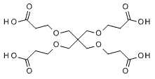 1,3-bis(carboxyethoxy)-2,2-bis(carboxyethoxy)propane