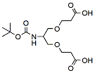 2-t-Butoxycarbonylamino-1,3-bis(carboxyethoxy)propane