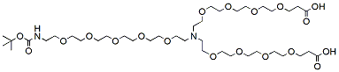 N-(Boc-PEG5)-N-bis(PEG4-acid)