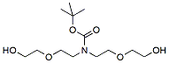 N-Boc-N-bis(PEG1-OH)