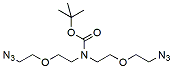 N-Boc-N-bis(PEG1-azide)