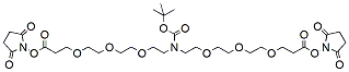 N-Boc-N-bis(PEG3-NHS ester)