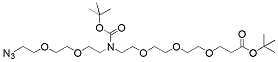 N-(Azido-PEG2)-N-Boc-PEG3-t-butyl ester