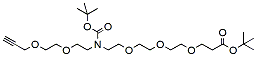 Alkyne-PEG2-Boc-PEG3-t-butyl ester