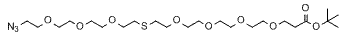 N3-PEG3-S-PEG4-t-butyl ester