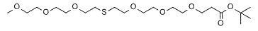 Methyl-PEG3-S-PEG3-t-butyl ester