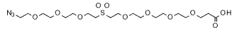 N3-PEG3-Sulfone-PEG4-acid