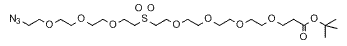 N3-PEG3-Sulfone-PEG4-t-butyl ester