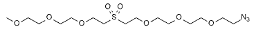Methyl-PEG3-Sulfone-PEG3-N3