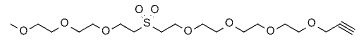 Methyl-PEG3-Sulfone-PEG4-alkyne