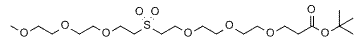 Methyl-PEG3-Sulfone-PEG3-t-butyl ester