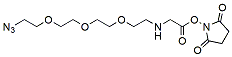 Azido-PEG3-aminoacetic acid-NHS ester