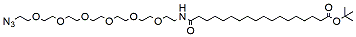 17-(N3-PEG-ethylcarbamoyl)heptadecanoic t-butyl ester
