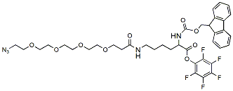 N-Fmoc-N'-(N3-PEG4)-L-Lysine-PFP ester