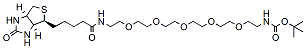 Biotin-PEG5-NH-Boc