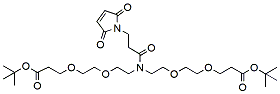 N-Maleimide-N-bis(PEG2-t-butyl ester)